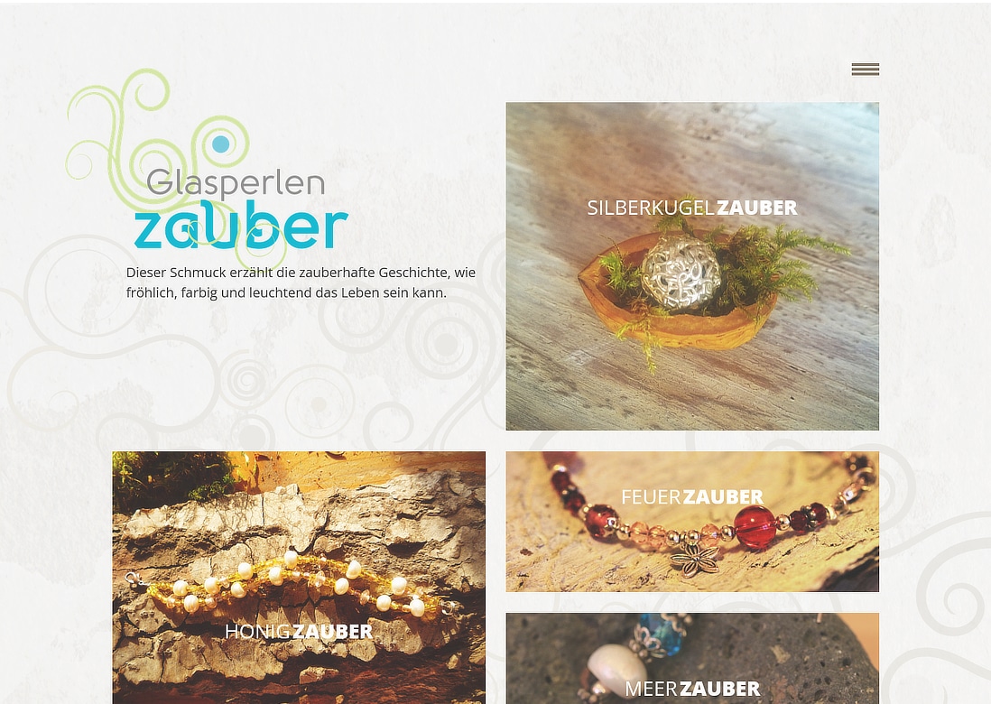 Webdesign für Kunsthandwerk